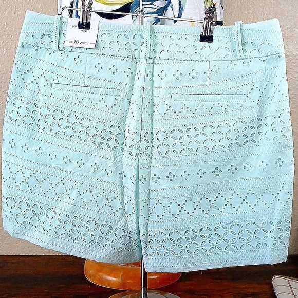 BRAND NEW LOFT EYELIT MINT GREEN SHORTS 💚 - Picture 7 of 7